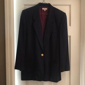 🎉Host Pick🎉 Talbots Navy lined blazer